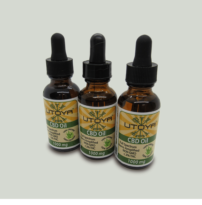 3 pack Special 1000mg Full Spectrum CBD Oil