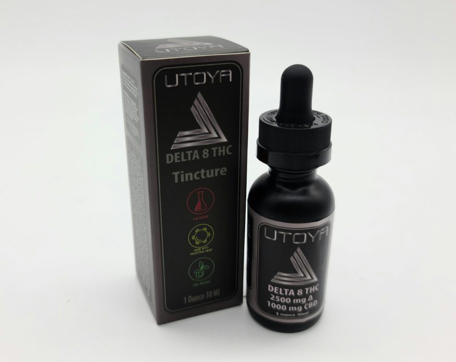 Delta 8 THC/CBD Oil 2500mg/1000mg - Utoya Organics