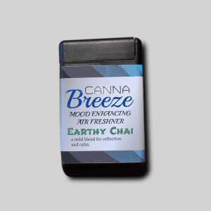 Canna Breeze Earthy Chai Natural Deodorizer Air Spray With Protective Slide Cover