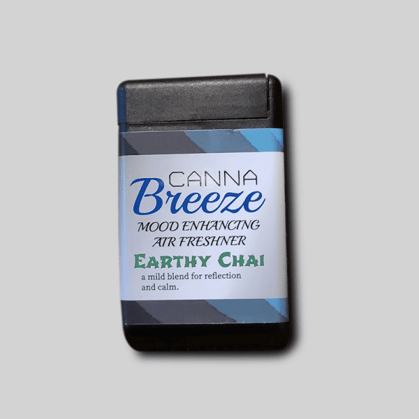 Canna Breeze Earthy Chai Natural Deodorizer Air Spray With Protective Slide Cover