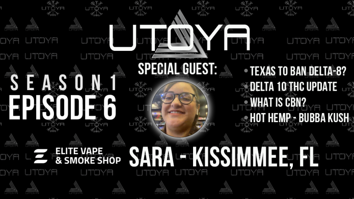 Utoya Live Episode 6 - Sara - Elite Vape and Smoke Shop Kissimmee Florida
