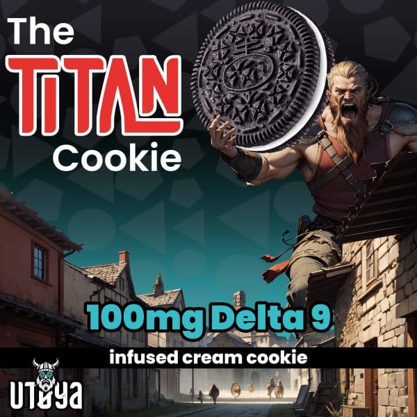 The Titan Cookie | 100mg Delta 9 Infused Cookie