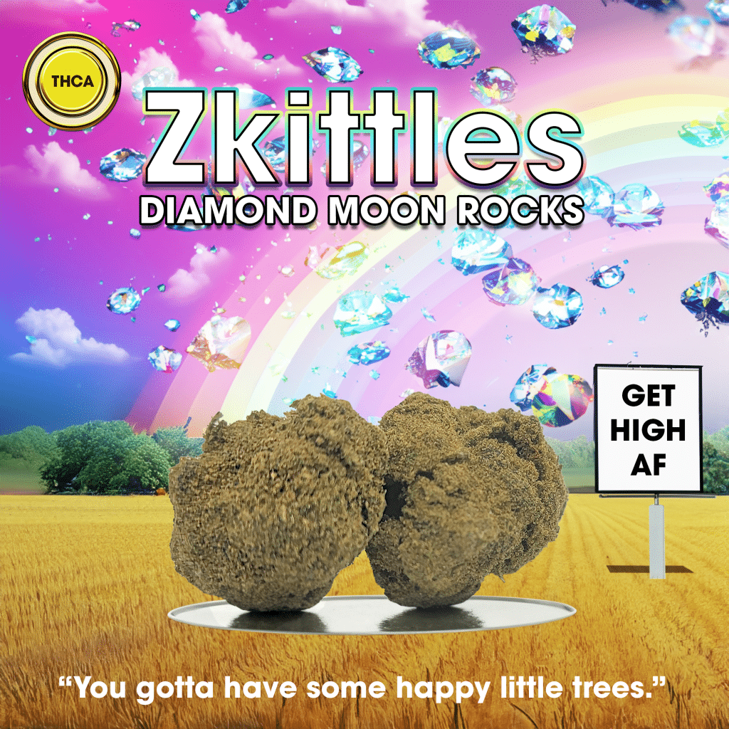 [EXP] Zkittles THCA Moon Rocks with THCH & THCJD - Sierra 2.0 - Limited 