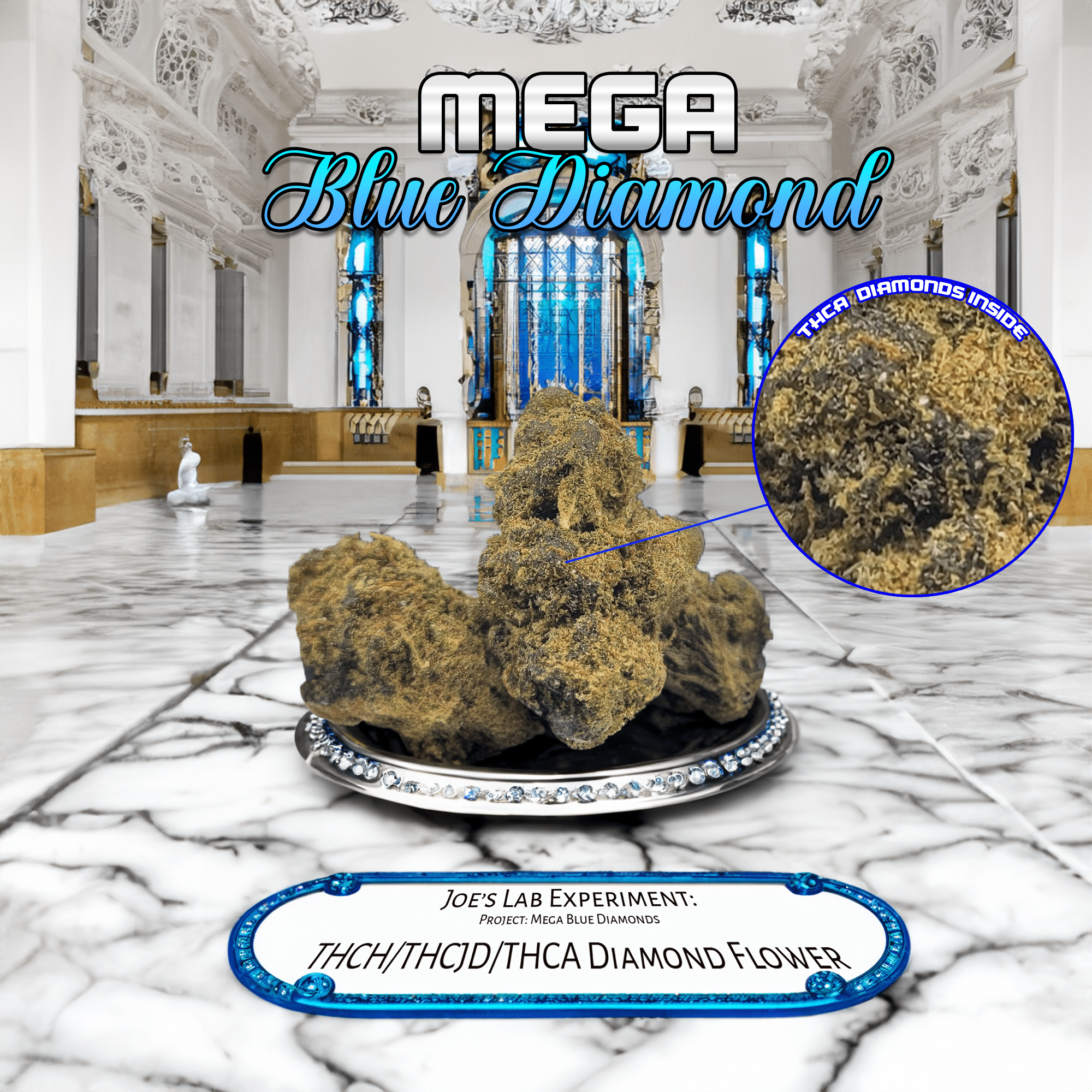 [EXP] Limited Edition Mega Blue Diamond Flower Sierra 2.0 Extreme