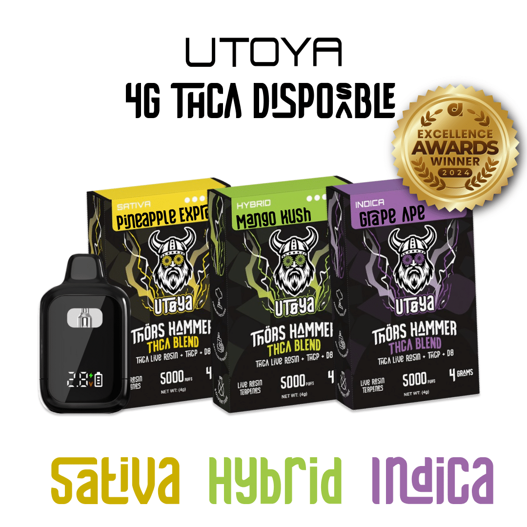 Thor's Hammer 4G THCA Disposable Vape