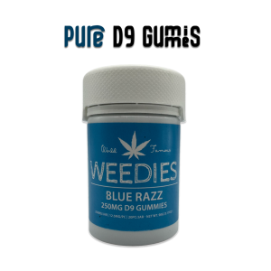 Delta 9 Blue Raspberry Gummies