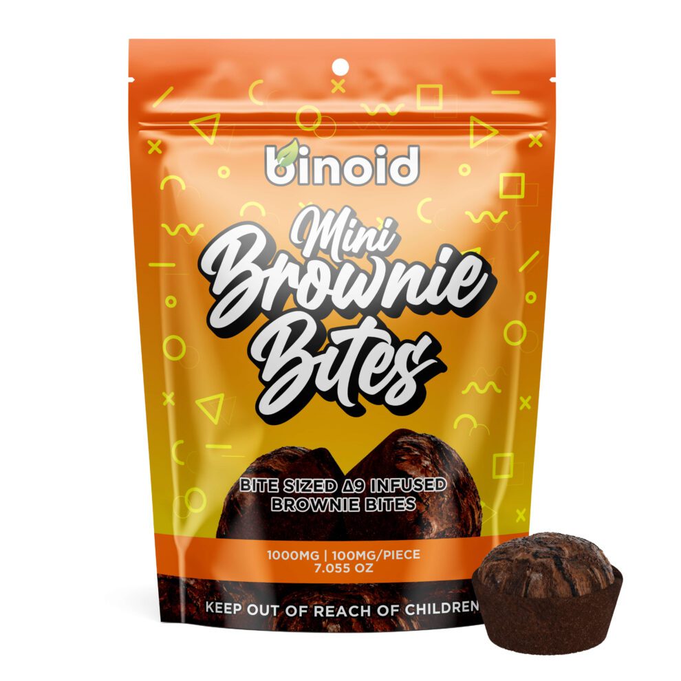 Delta 9 Mini Brownie Bites 1000mg