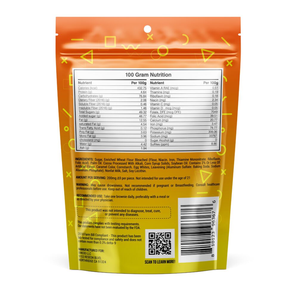 Delta 9 Mini Brownie Bites 1000mg - Image 3