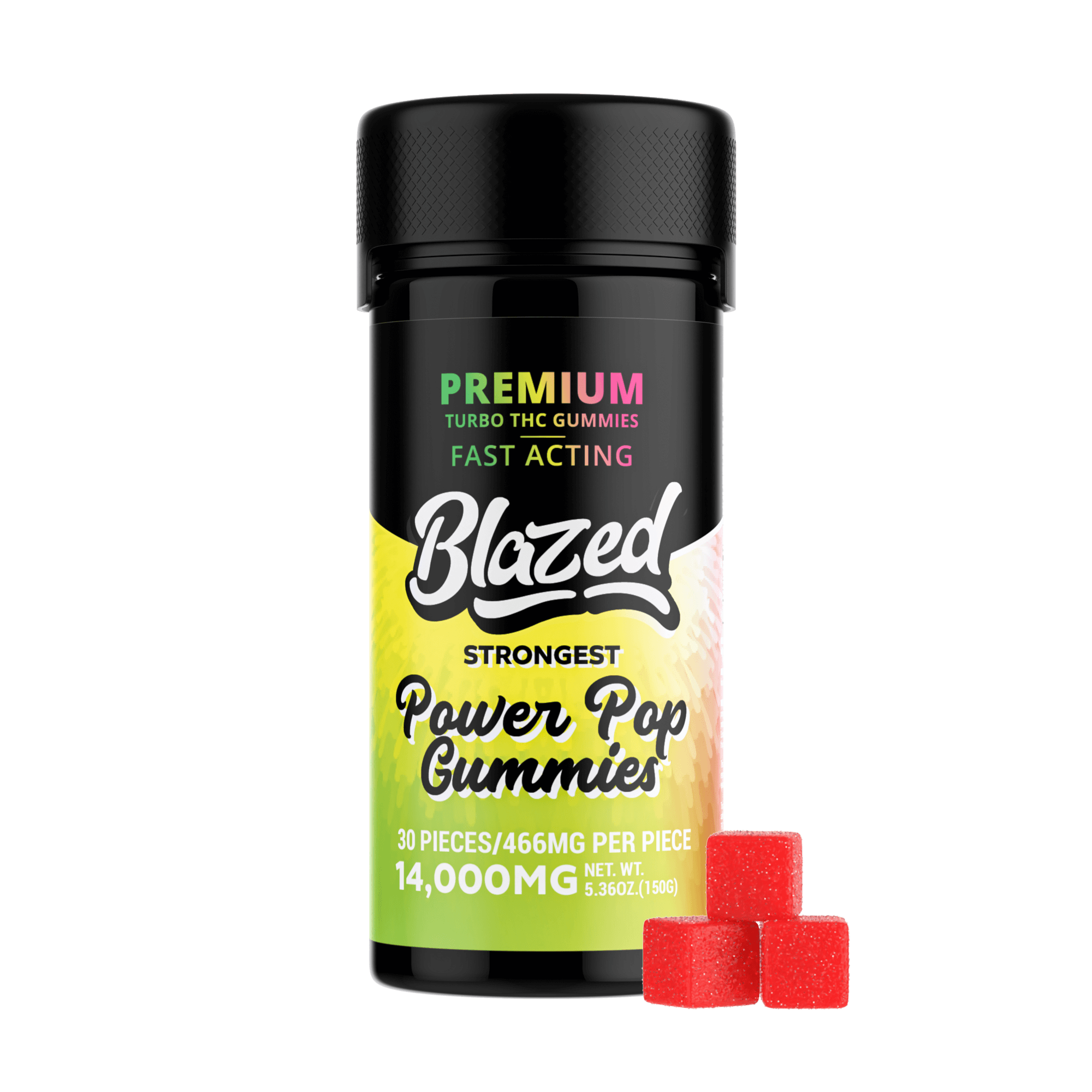 14,000mg Turbo THC Gummies
