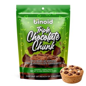 Delta 9 MIni Triple Chocolate Chunk Bites 1000mg