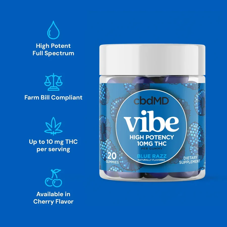 Vibe Delta 9 Gummies 10mg Each - Image 6