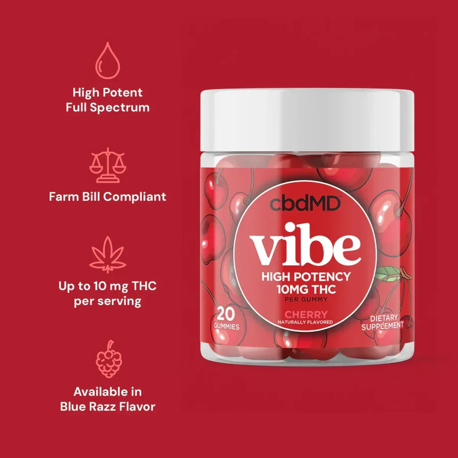 Vibe Delta 9 Gummies 10mg Each - Image 2