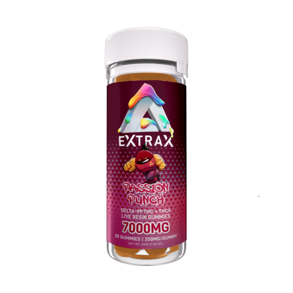 7000mg Delta 9 THC Gummies | Delta 9P + THCA Blend