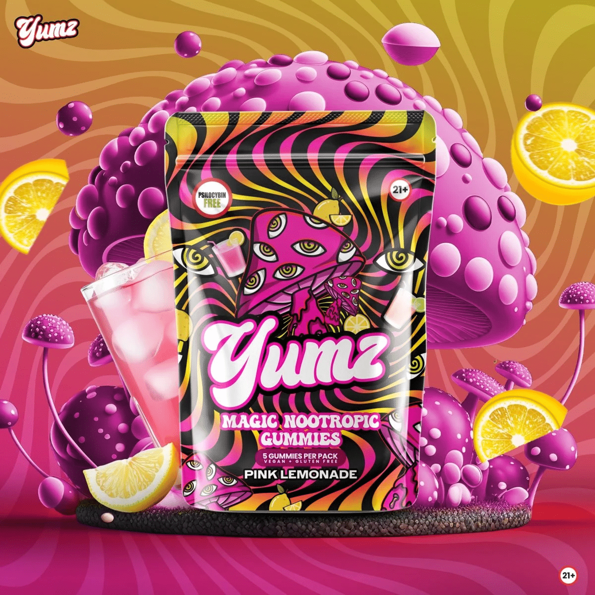 Yumz Magic Nootropic Gummies