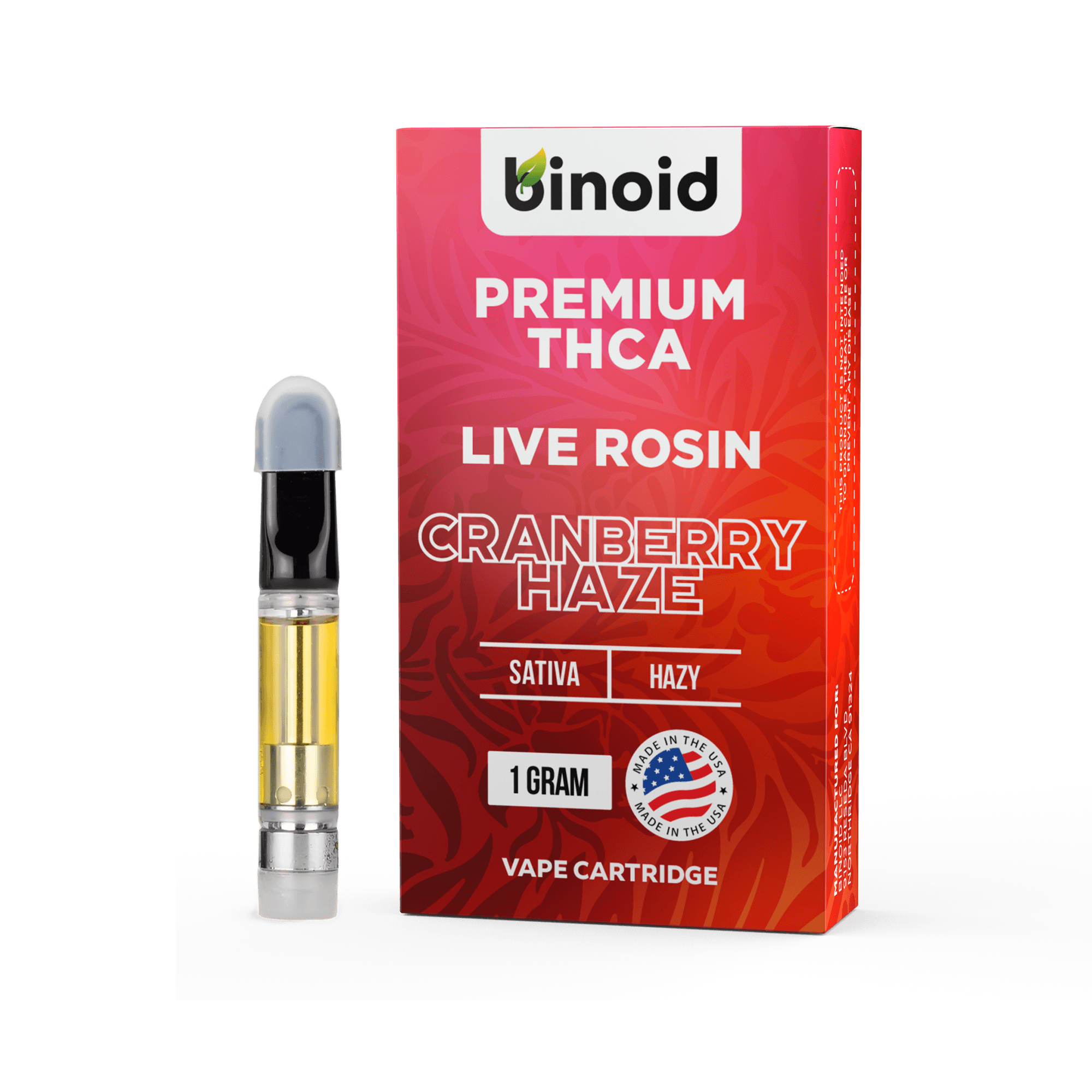 1G THCA Live Rosin Vape Cartridge - Image 4