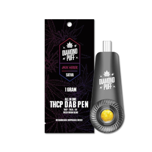 Diamond Puff 1G Cold Cured Live Rosin Pipe