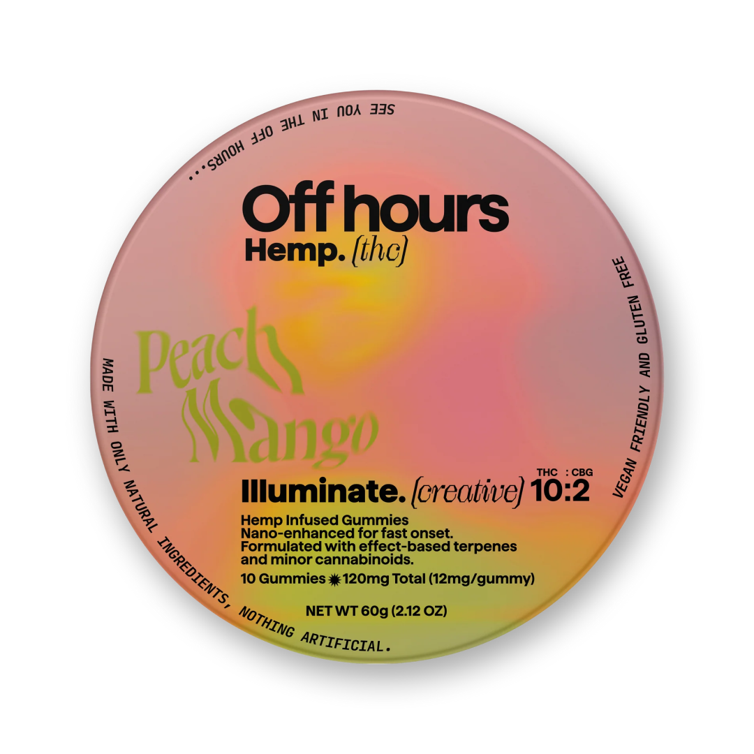 Peach Mango Creative THC Gummies