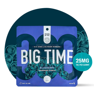 Live Resin Blueberry Gummies