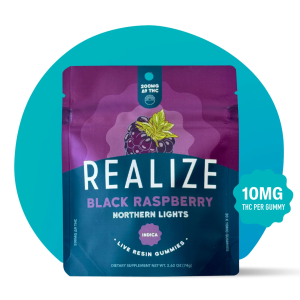 Black Raspberry Live Resin THC Gummies