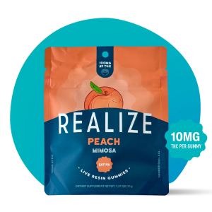 Live Resin Peach Gummies