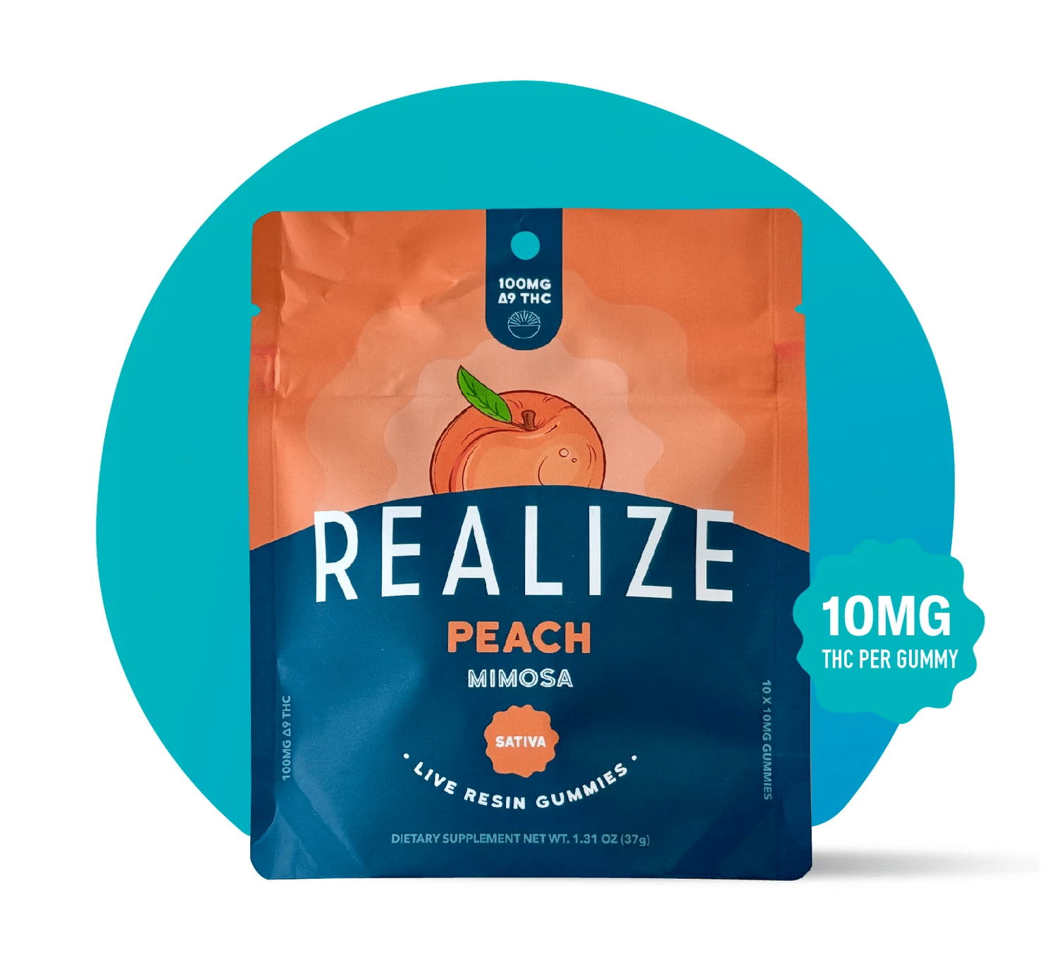 Realize Live Resin Gummies 100mg