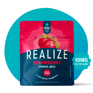 Strawberry Live Resin THC Gummies