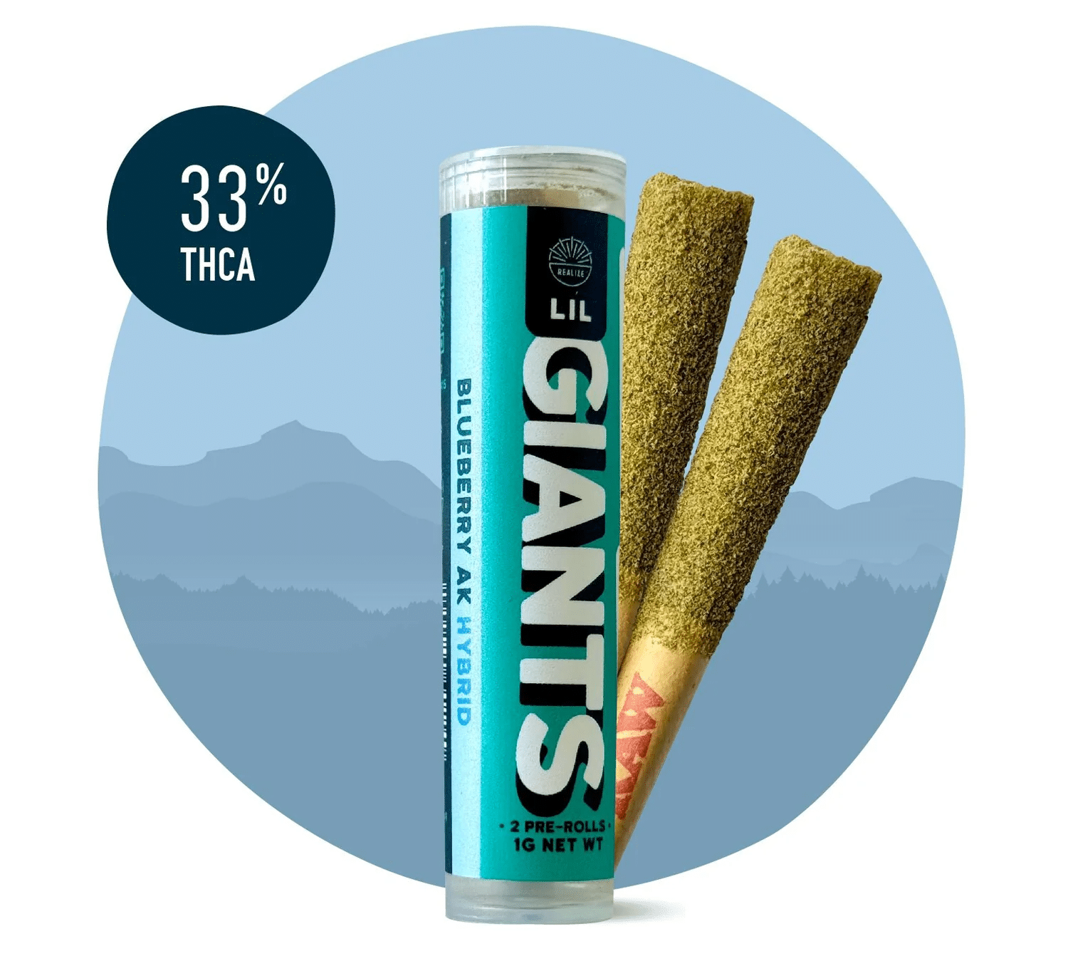 Lil Giants Diamond Coated Pre Rolls 2 x 0.5g