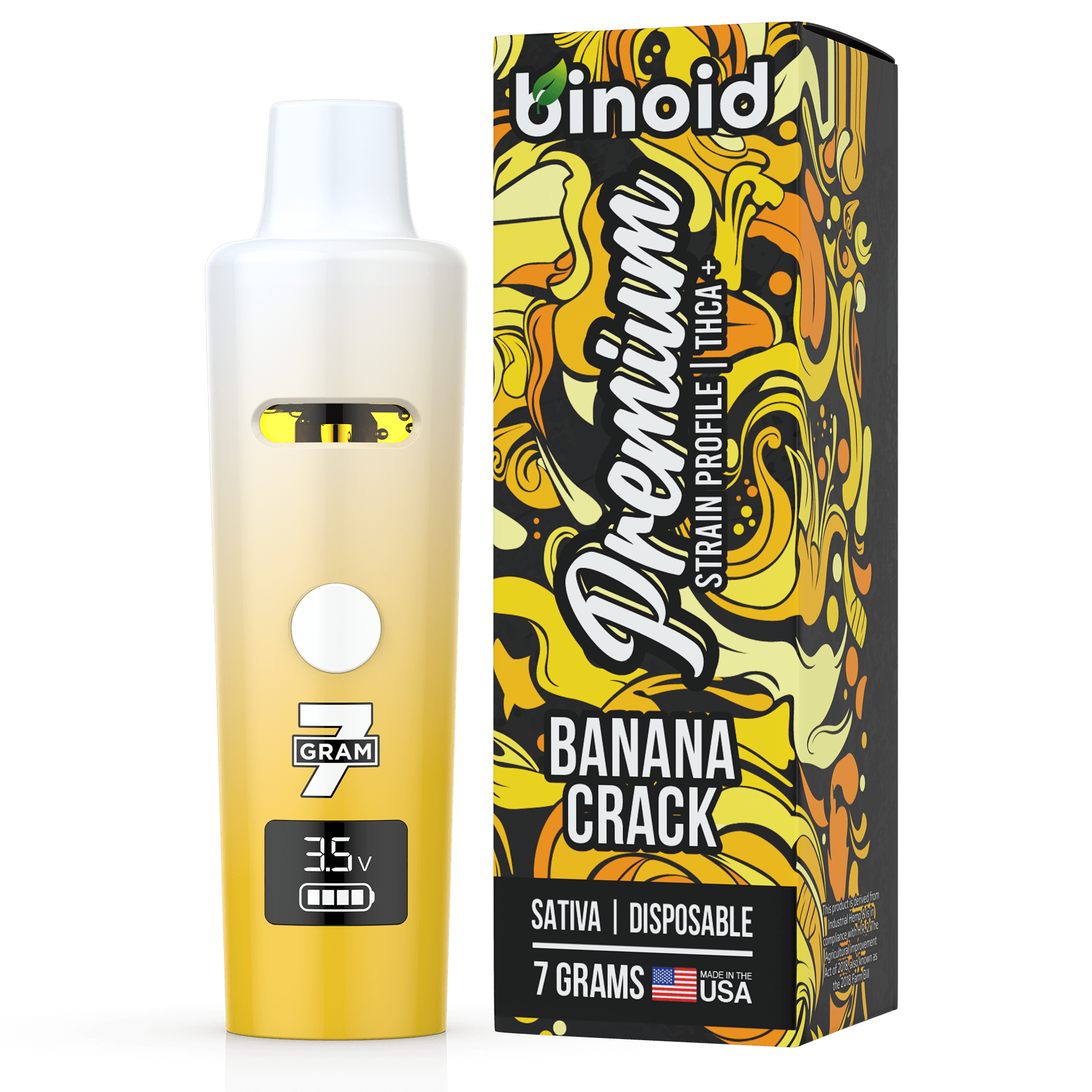 Strain Series 7 Gram THCA Disposable Vape