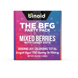 Largest THC Gummy On The Market Mixed Berry