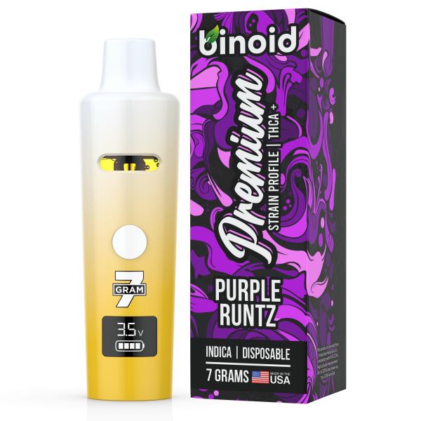 Strain Series 7 Gram THCA Disposable Vape | Binoid | Utoya Strain Series 7 Gram THCA Disposable Vape | Binoid | Utoya
