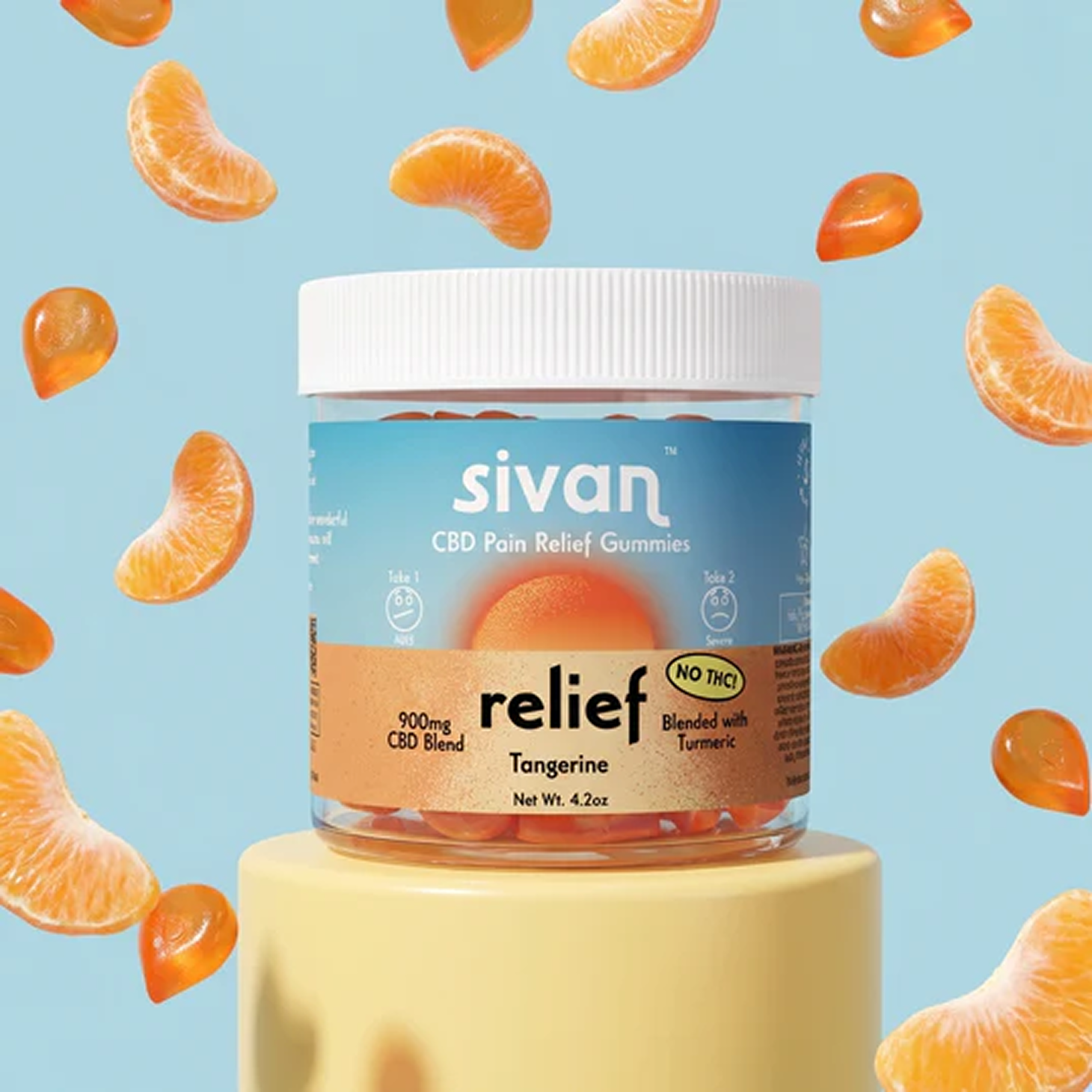 Sivan THC-Free Relief Gummies