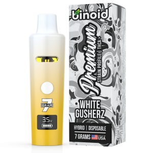 White Gusherz 7 Gram THCA Disposable