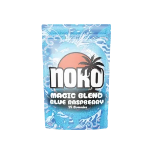 Noko Magic Mushroom Gummies Blue Raspberry