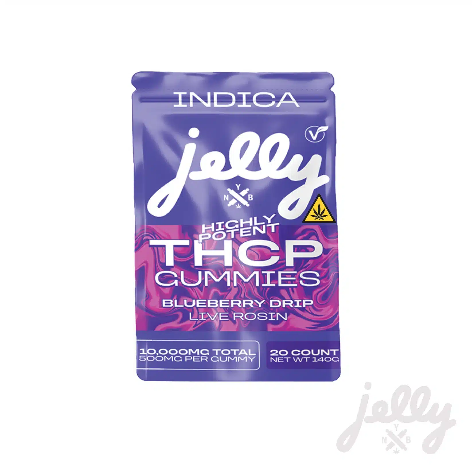 Jelly THCP Gummies Blueberry Drip