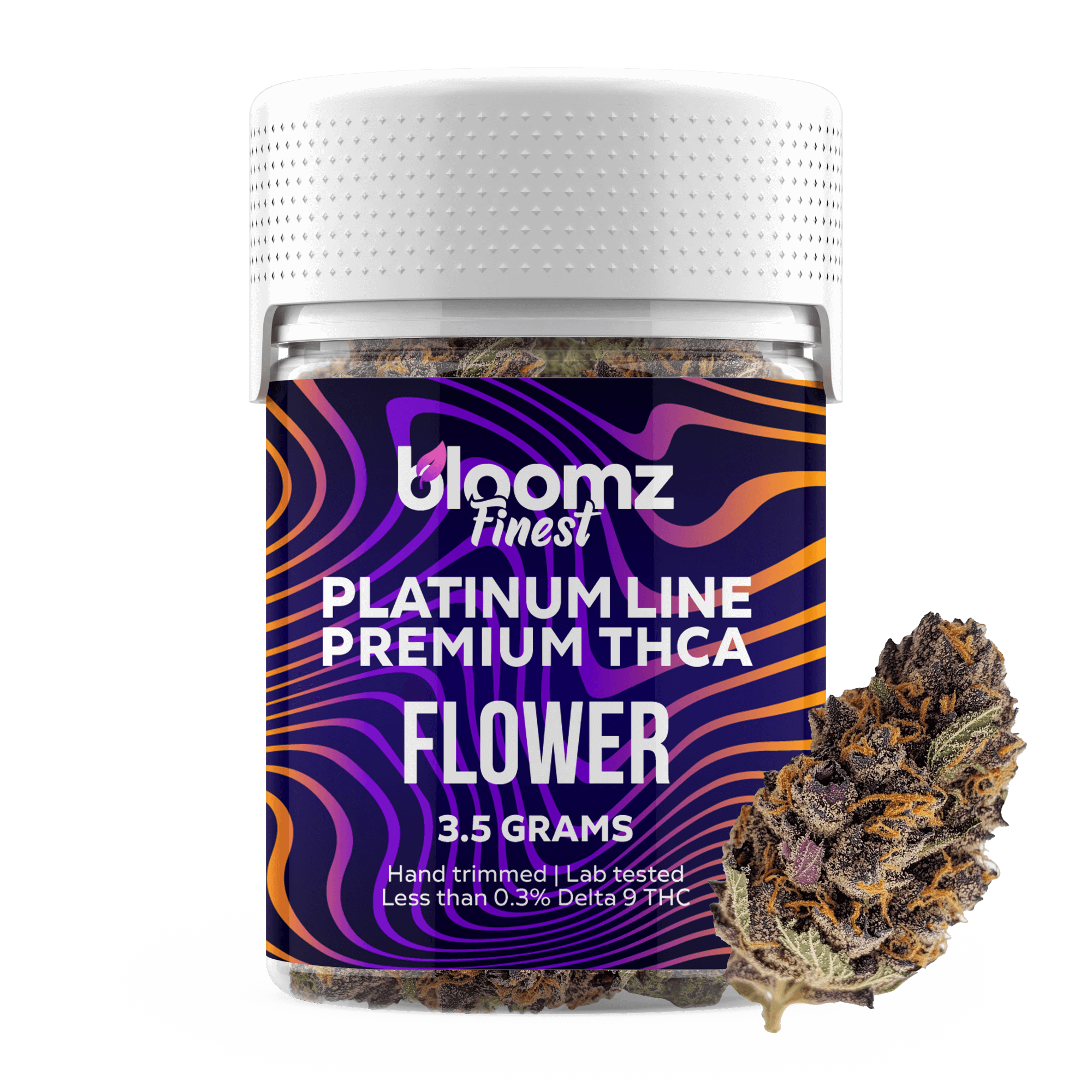Bloomz Platinum THCA Flower – 28g