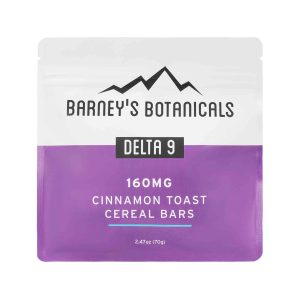 Barneys Botanicals 160mg Delta 9 THC Cereal Bars