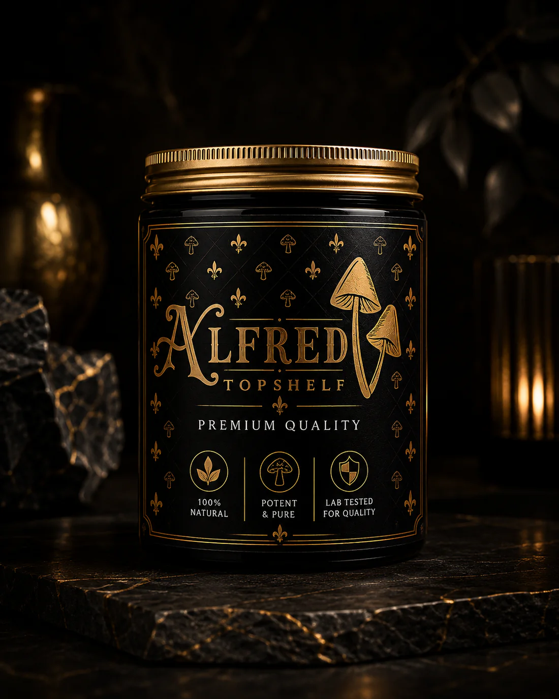 Alfred Topshelf Magic mushrooms