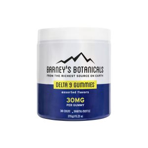 Barneys Botanicals 30mg Delta 9 THC Gummies | 30 Count