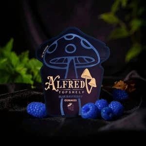 Blue Razz Magic Mushroom Gummies