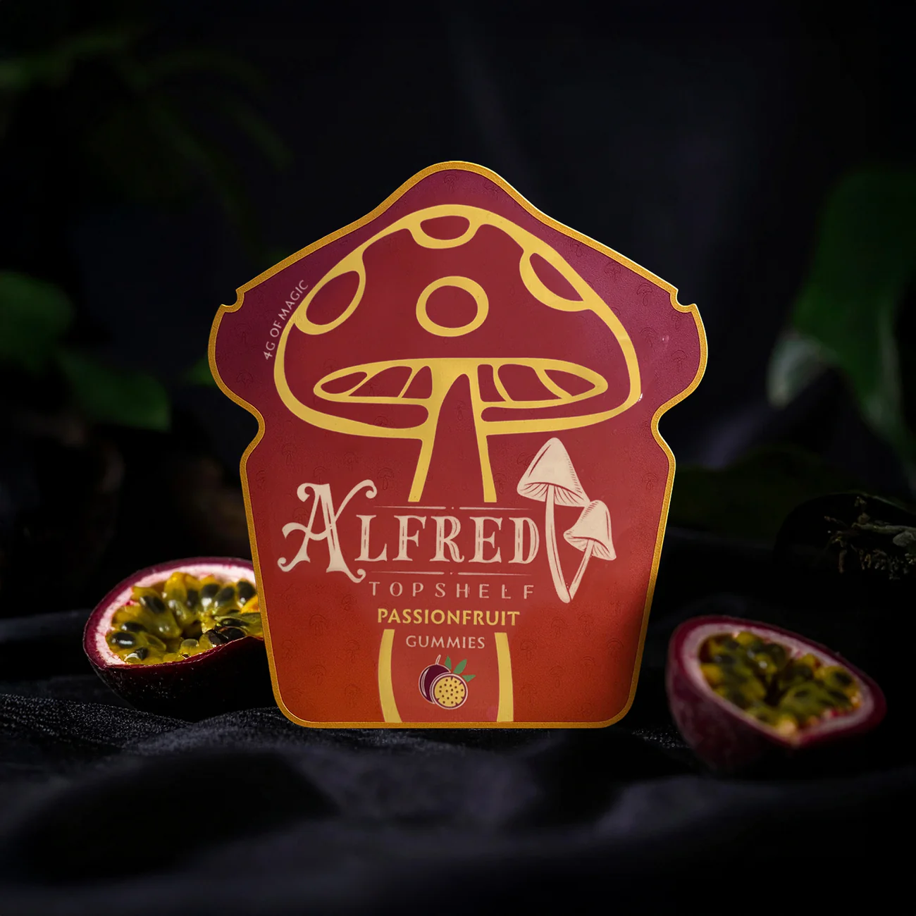 Passion Fruit Magic Mushroom Gummies