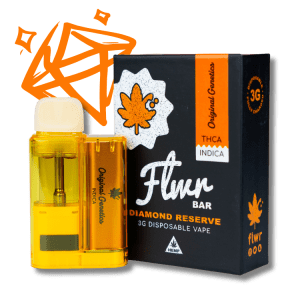 Flwr Bar Diamond 3G Nano THCA Disposable