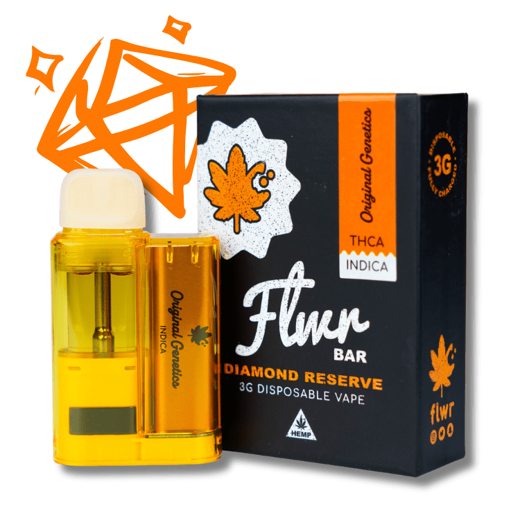 Flwr Bar Diamond 3G Nano THCA Disposable