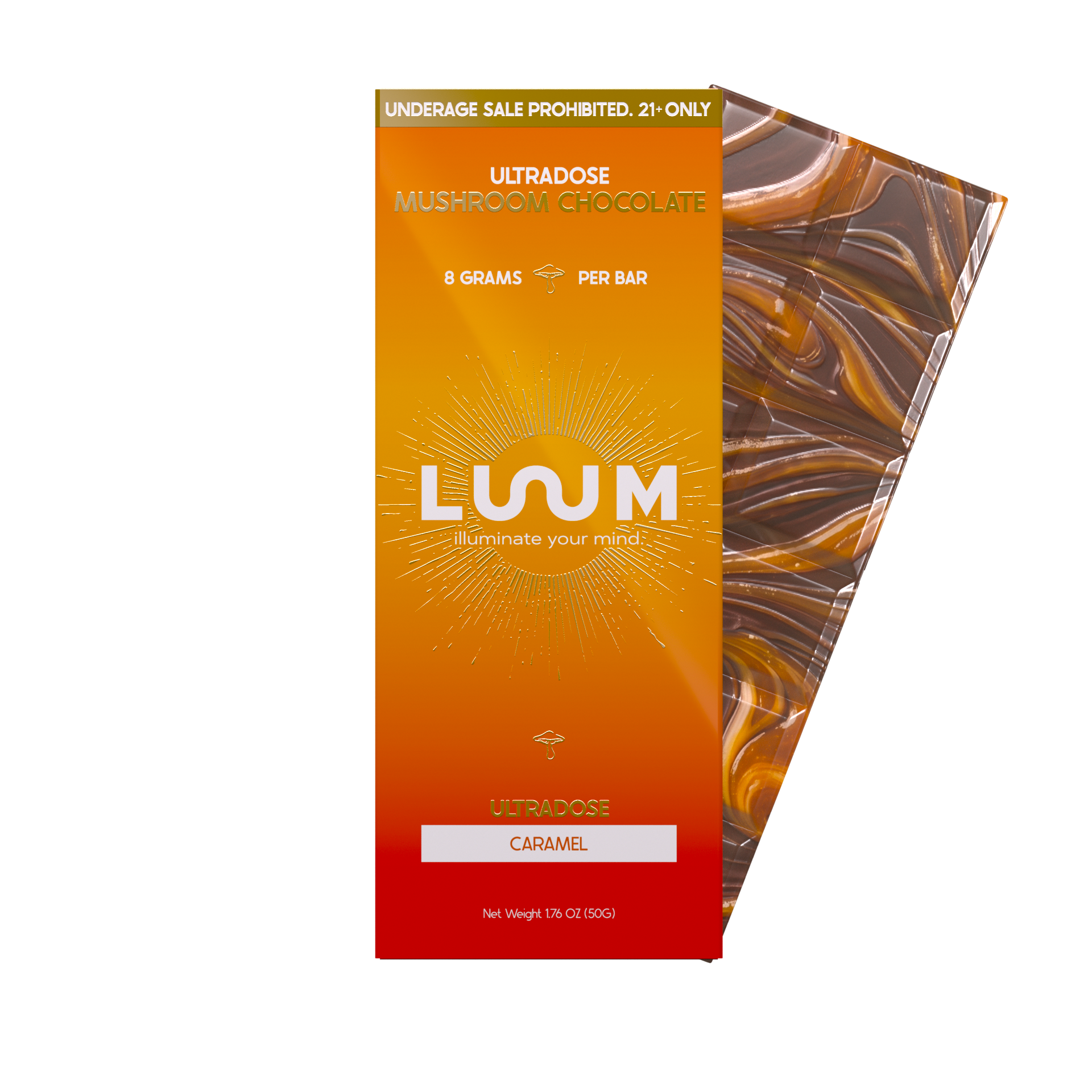 Luum Ultradose Mushroom Chocolate Bar 8G - Image 9