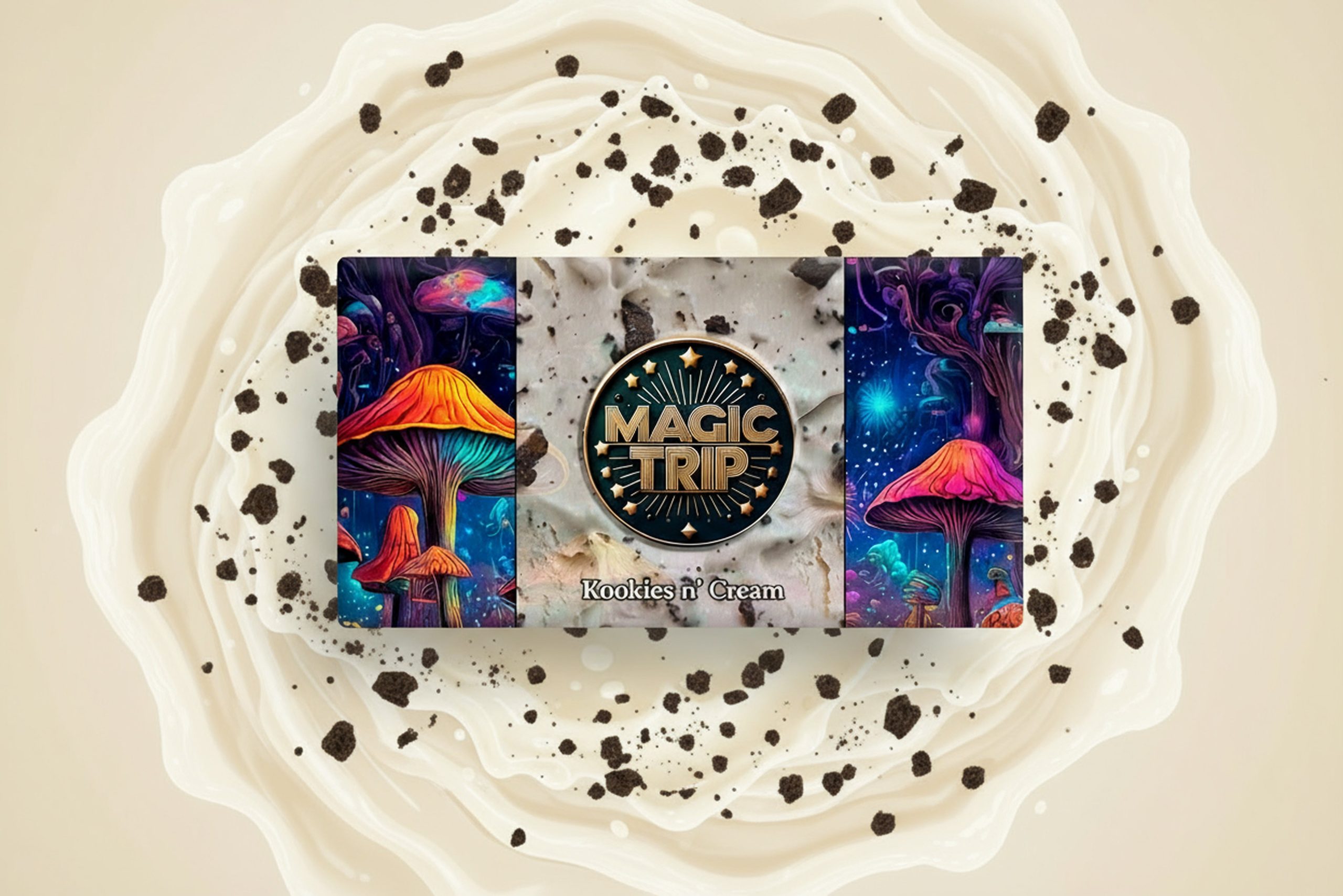 Magic Trip Mushroom Chocolate Bar - Image 2