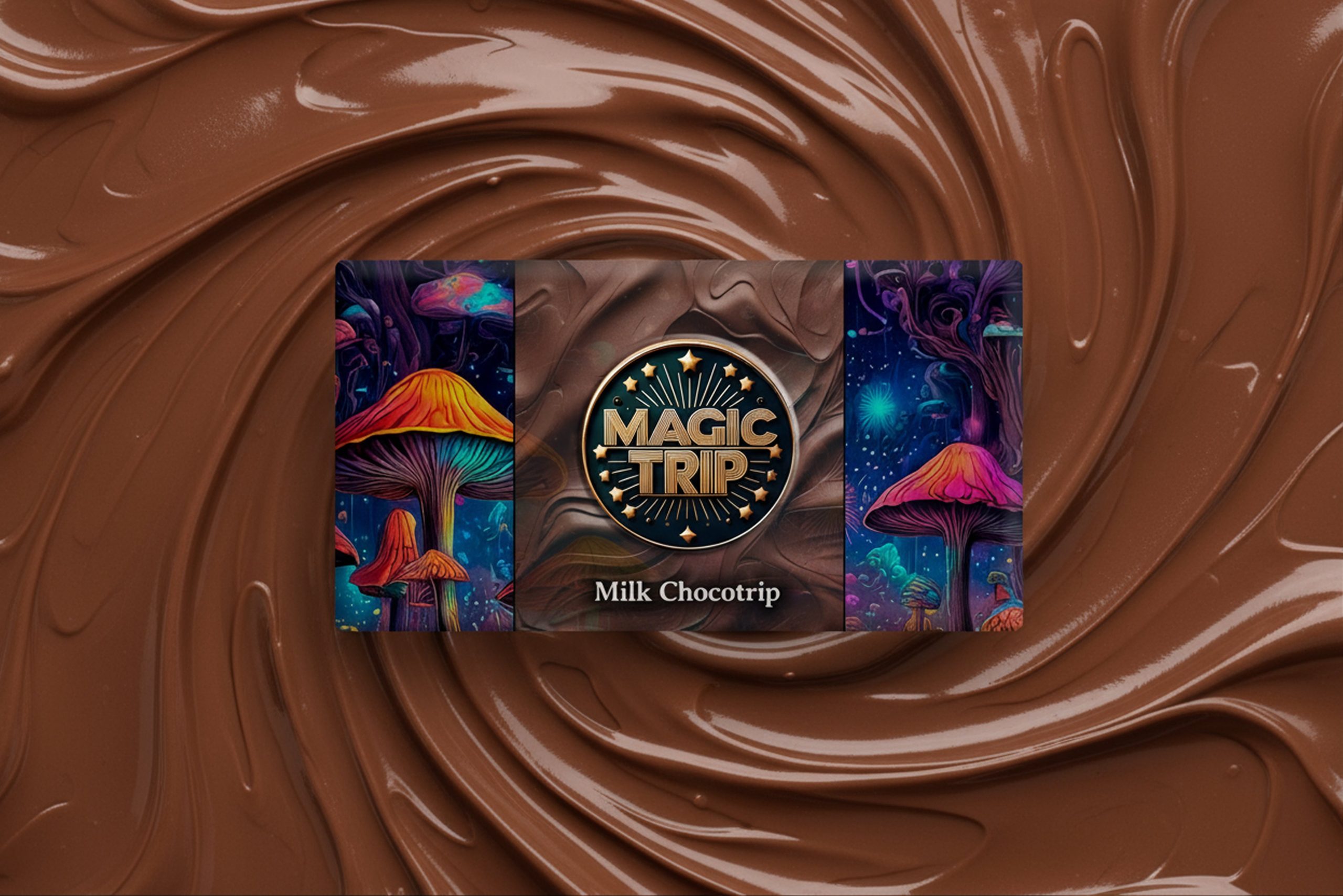 Magic Trip Mushroom Chocolate Bar - Image 3