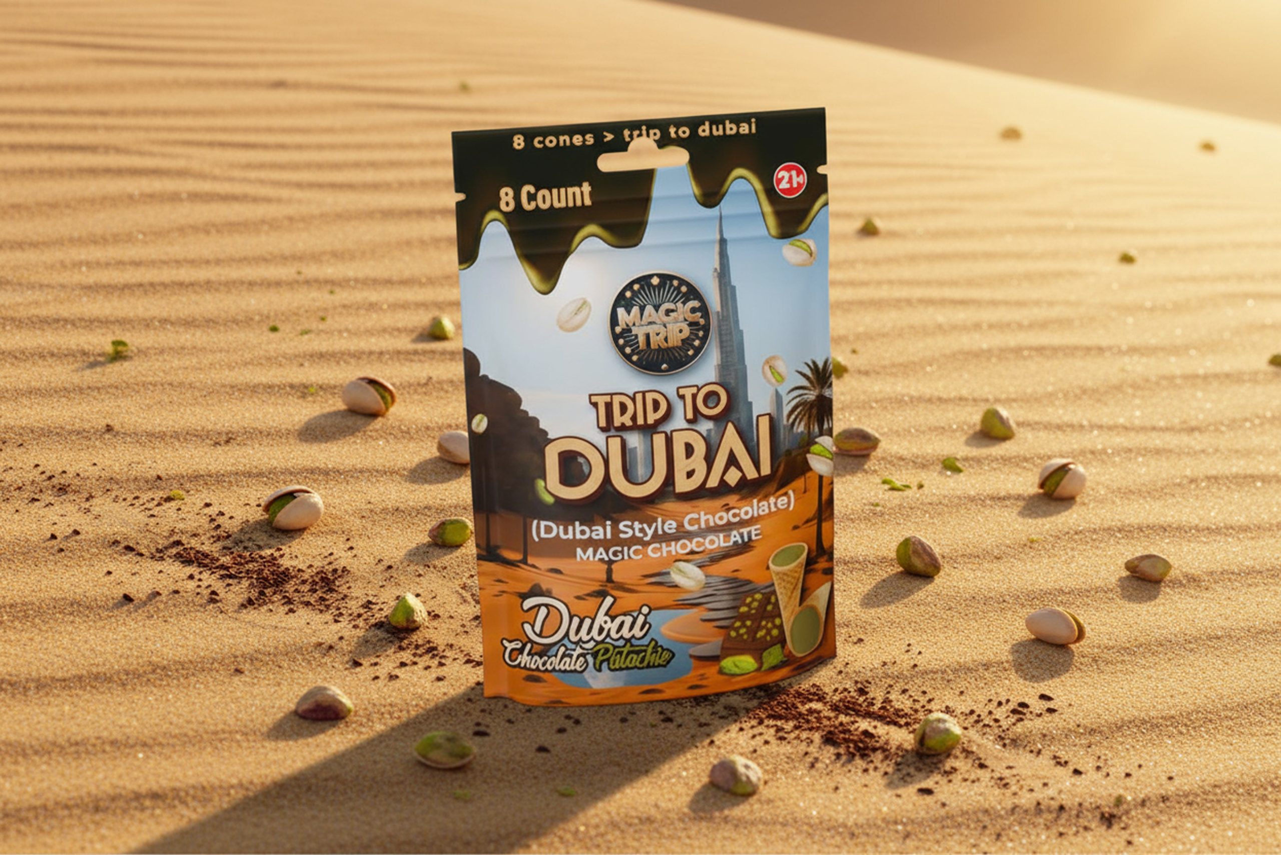 Magic Trip to Dubai Mushroom Cones