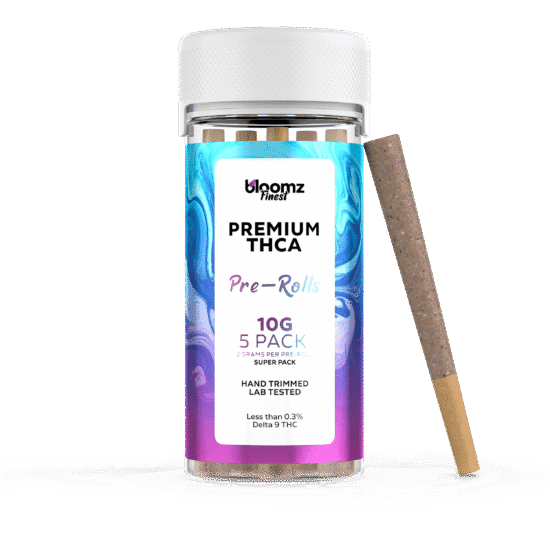 Bloomz 2 Gram THCA Pre-Rolls 5 Pack – 10g