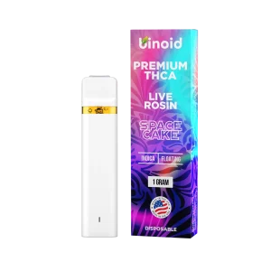 Binoid 1 Gram THCA Disposable Vape Live Rosin, Space Cake